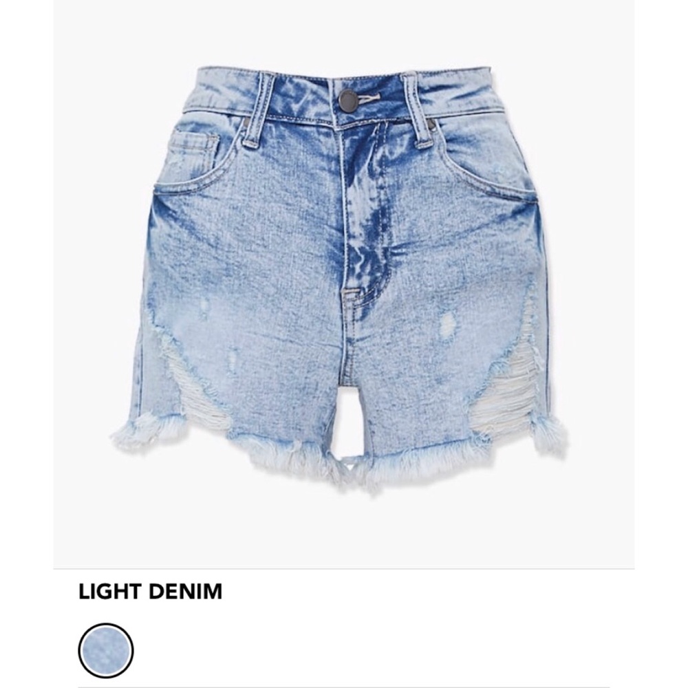 NWT! High Waisted Cut Offs